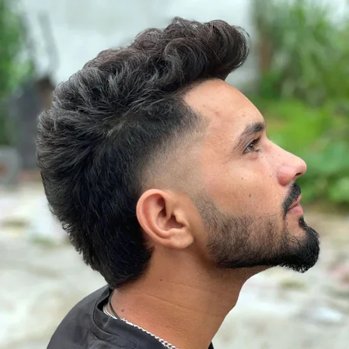 High Fade Mullet