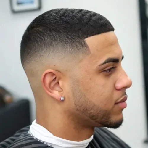 Mid Fade Edgar Cut
