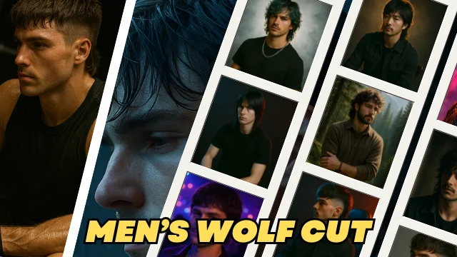 Men’s Wolf Cut Haircuts